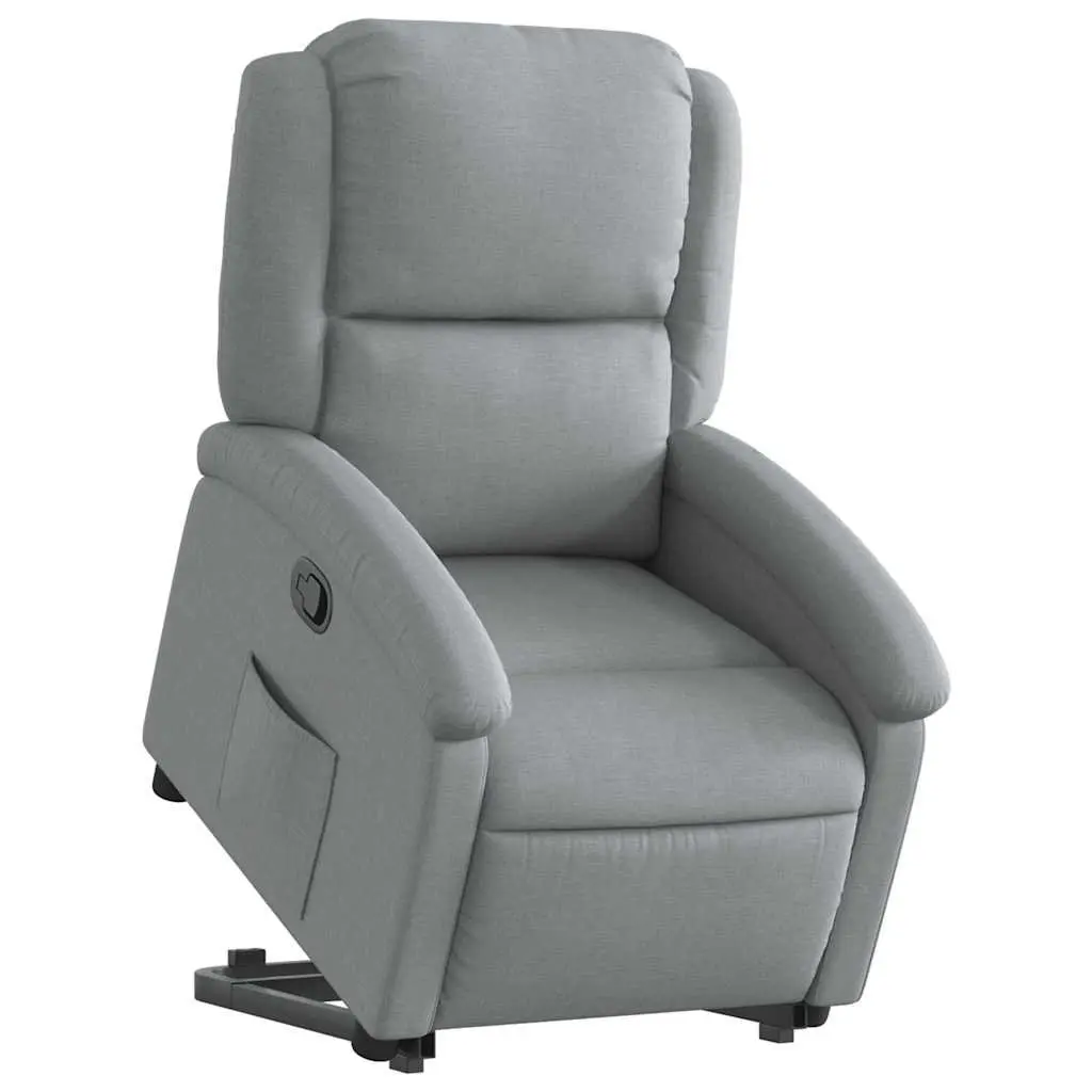 Light Grey Recliner Chair for Home Use