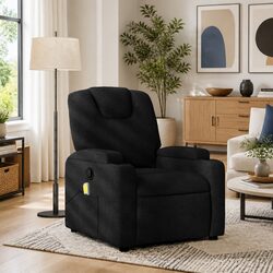 Practical Uses for the Black Fabric Massage Recliner Chair
