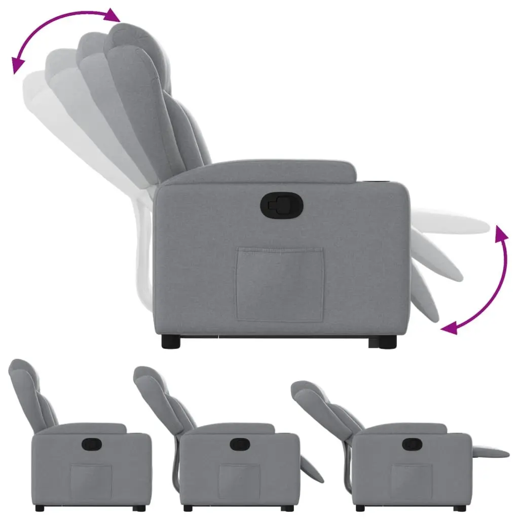 Grey Recliner Chair for Home Use