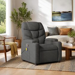 Perfect Addition to Your Home: Grey Massage Recliner Chair