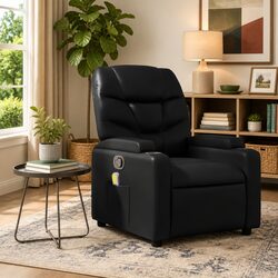 Practical Comfort with a Manual Reclining Massage Armchair