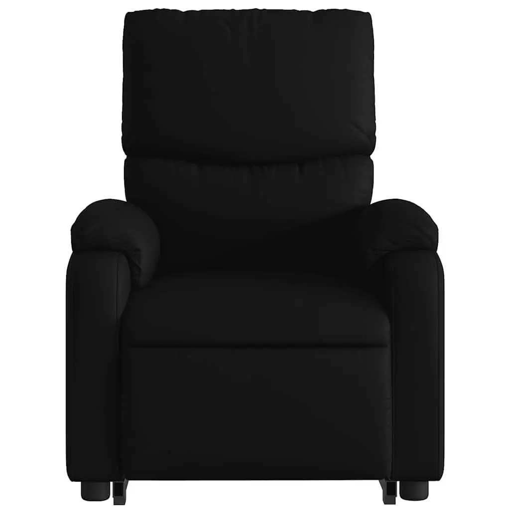Electric Massage Recliner Chair Faux Leather Black Power Lift 135 Degrees