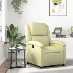 Cream Manual Recliner Chair: Comfort in Your Living Room