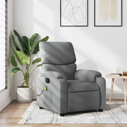 Grey Fabric Recliner Chair for Home Comfort