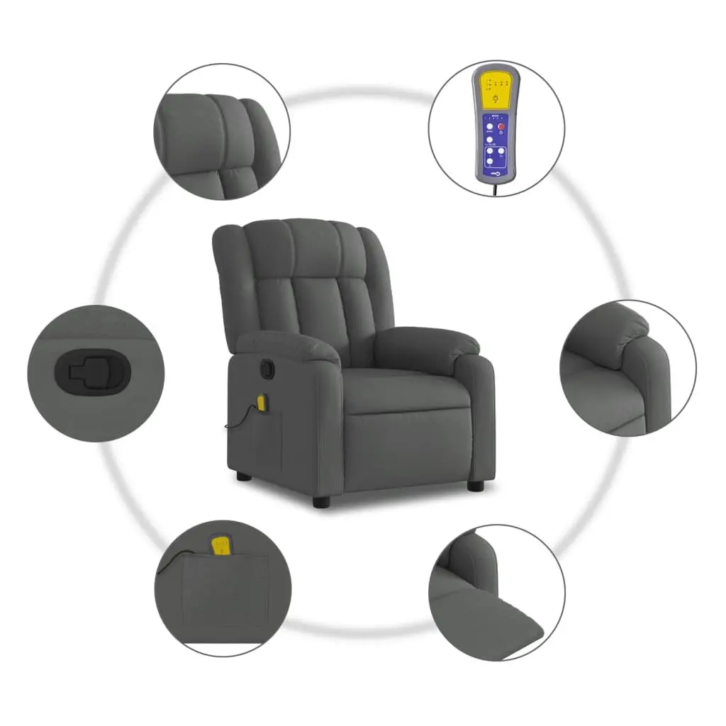 Grey Massage Recliner for Home Use