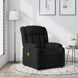 Versatile Black Fabric Recliner Chair for Everyday Use