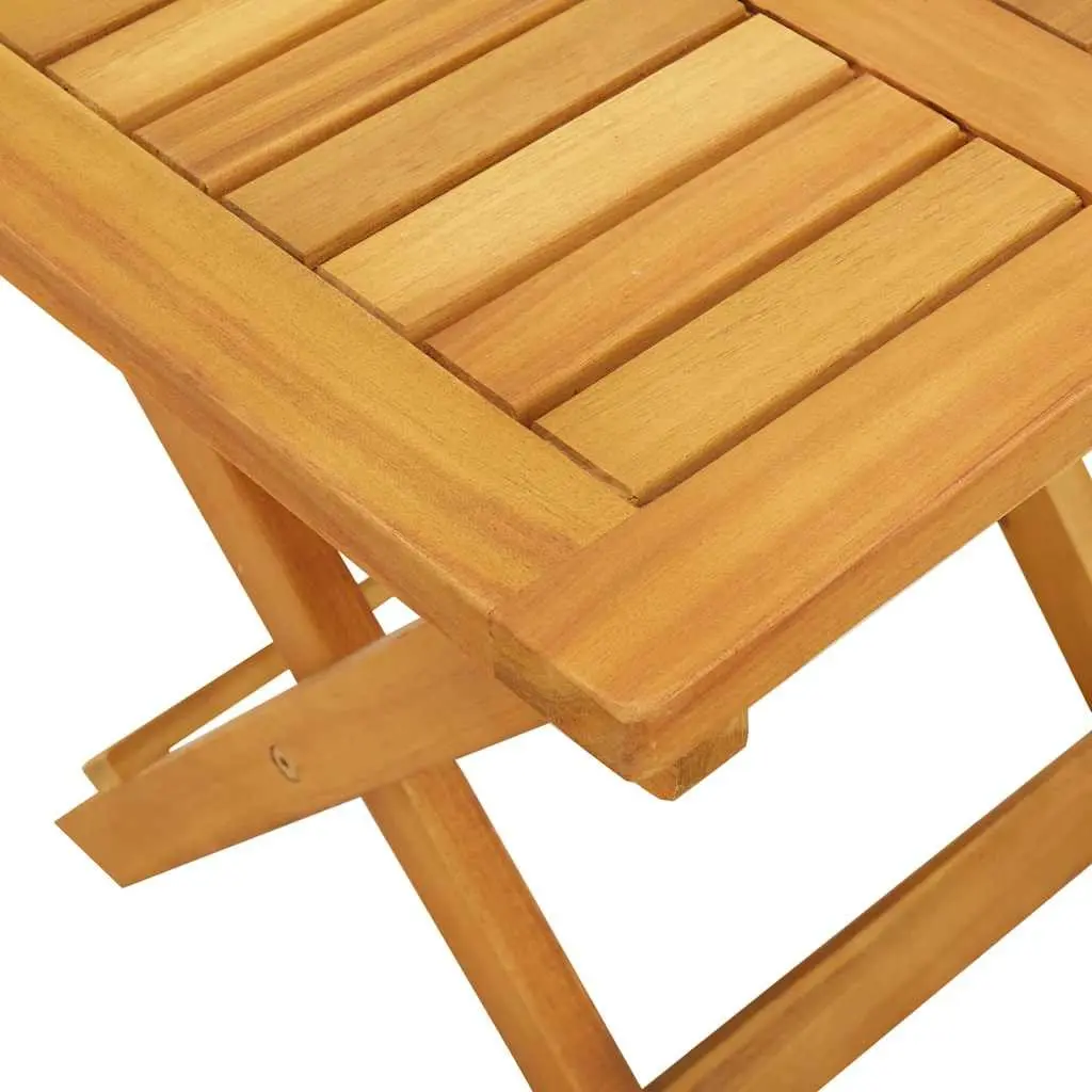 Sun Lounger with Cushion and Storage Table