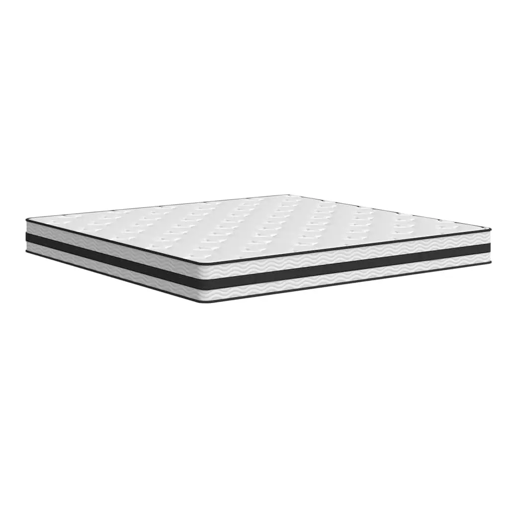 Bonnell Spring Mattress Queen Size 183x203 cm Medium Firm Foam Comfort Sleep