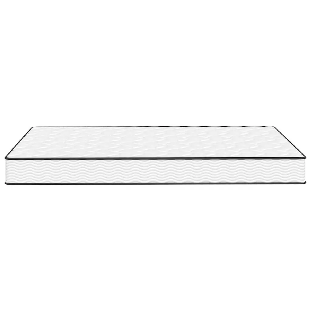 Queen Size Bonnell Spring Mattress Medium Firm White 152x203cm Soft to Medium Comfort