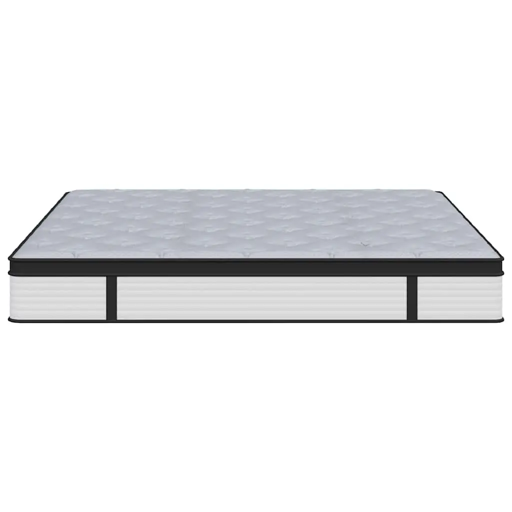 King Size Mattress Pocket Spring 183x203cm Medium Firmness 7 Zone Fabric Cover