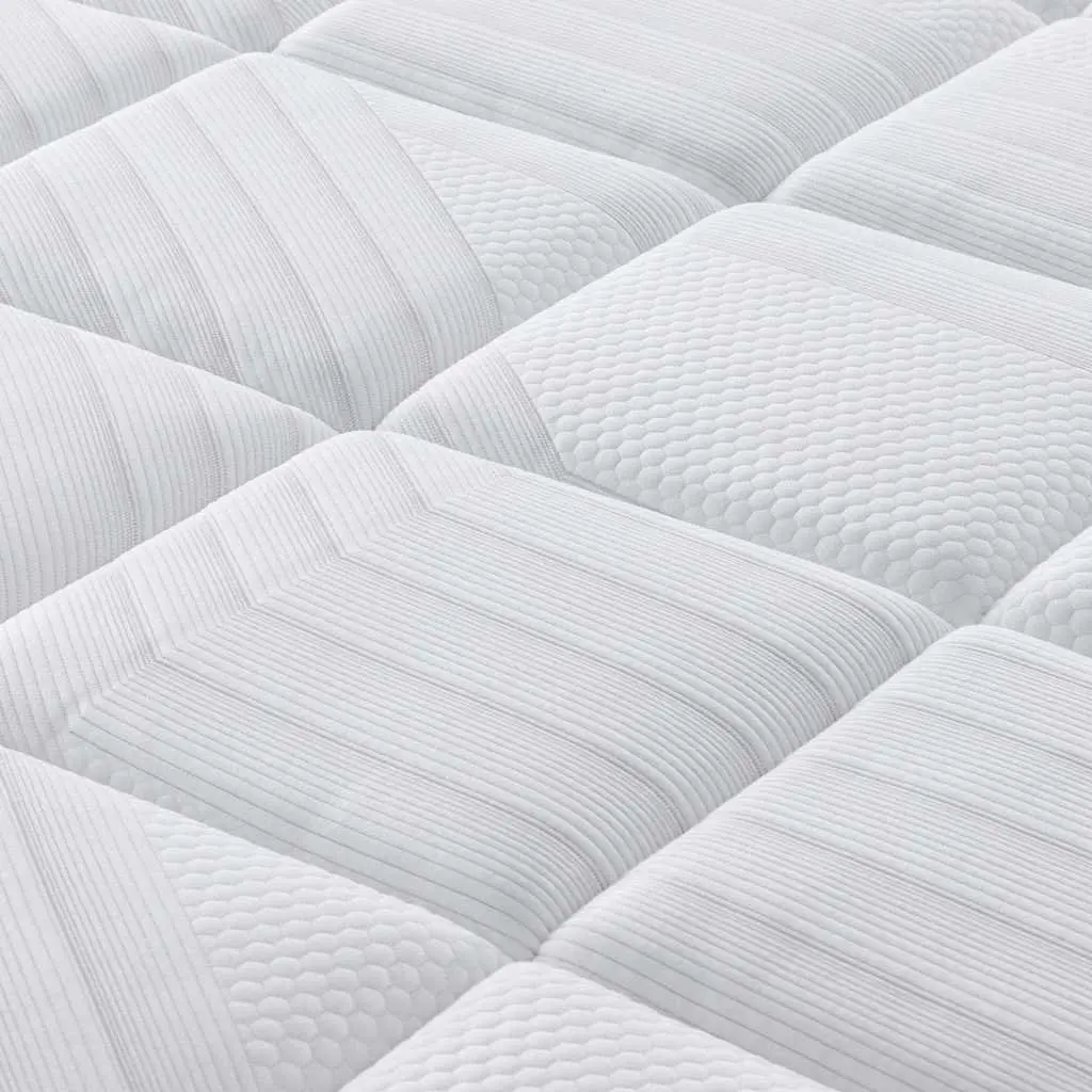 Pocket Spring Mattress Medium Plus King Size 183x203 cm White