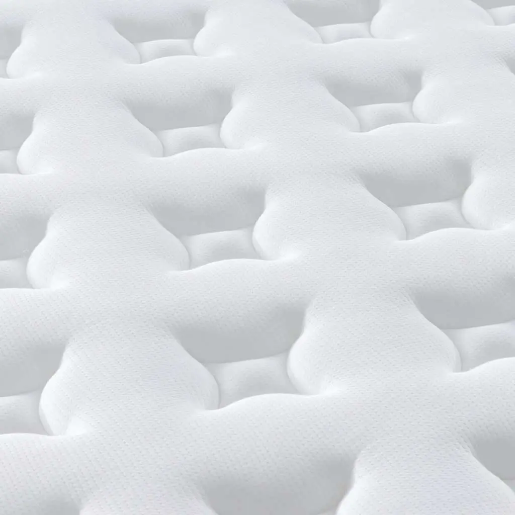 Pocket Spring Mattress King Size 183x203cm Medium Firmness 7 Zones Support