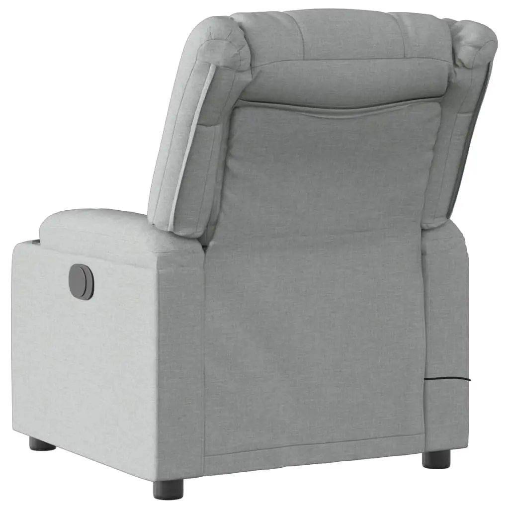 Grey Recliner Chair with Massage for Home Use