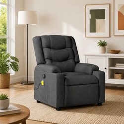 Ideal Grey Massage Recliner for Relaxing at Home