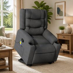 Functional Grey Recliner Chair for Everyday Use