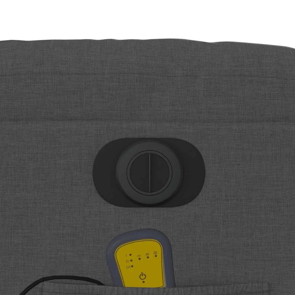 Electric Massage Recliner Chair Lift Fabric Grey