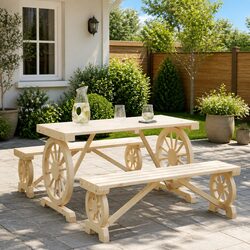 Practical Garden Dining Set for Everyday Use