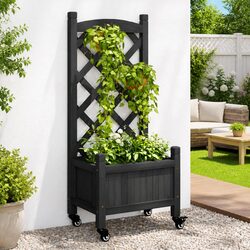 Functional Wooden Planter Perfect for Your Garden