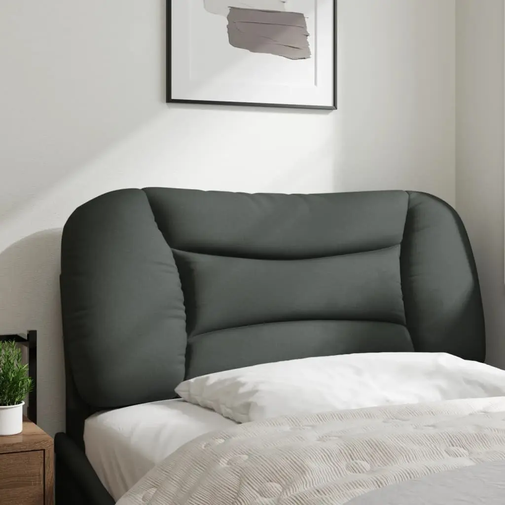 90 cm Dark Grey Headboard Cushion for Home Use