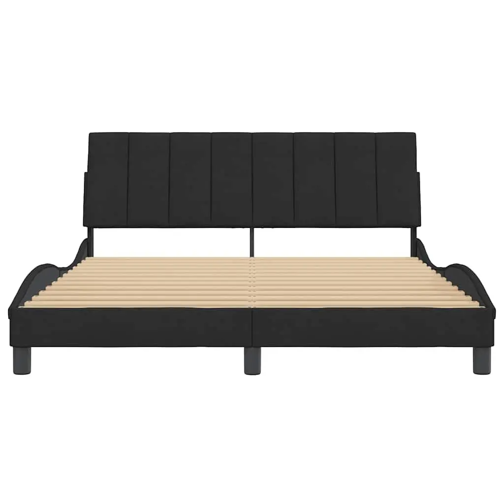 Black Velvet Queen Bed Frame for Any Bedroom