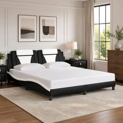 Durable King Bed Frame for a Cozy Bedroom Setup