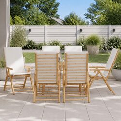 Perfect Fit for Your Garden: Bamboo Reclining Chair Set