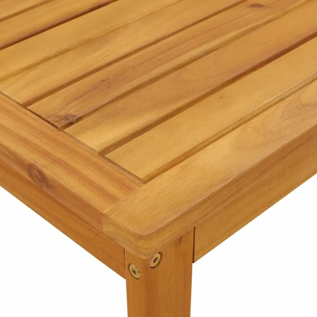 Outdoor Sectional Sofa Set 3 Piece Garden Pallet Furniture Solid Wood Acacia