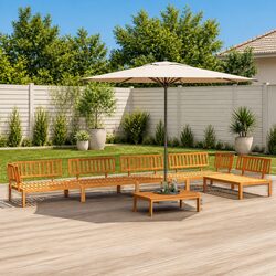 Versatile 6-Piece Sectional Sofa Set for Any Outdoor Setting