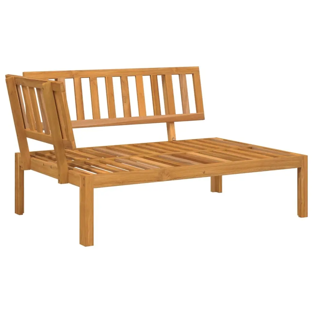 6 Piece Garden Pallet Sofa Set Solid Wood Acacia Brown