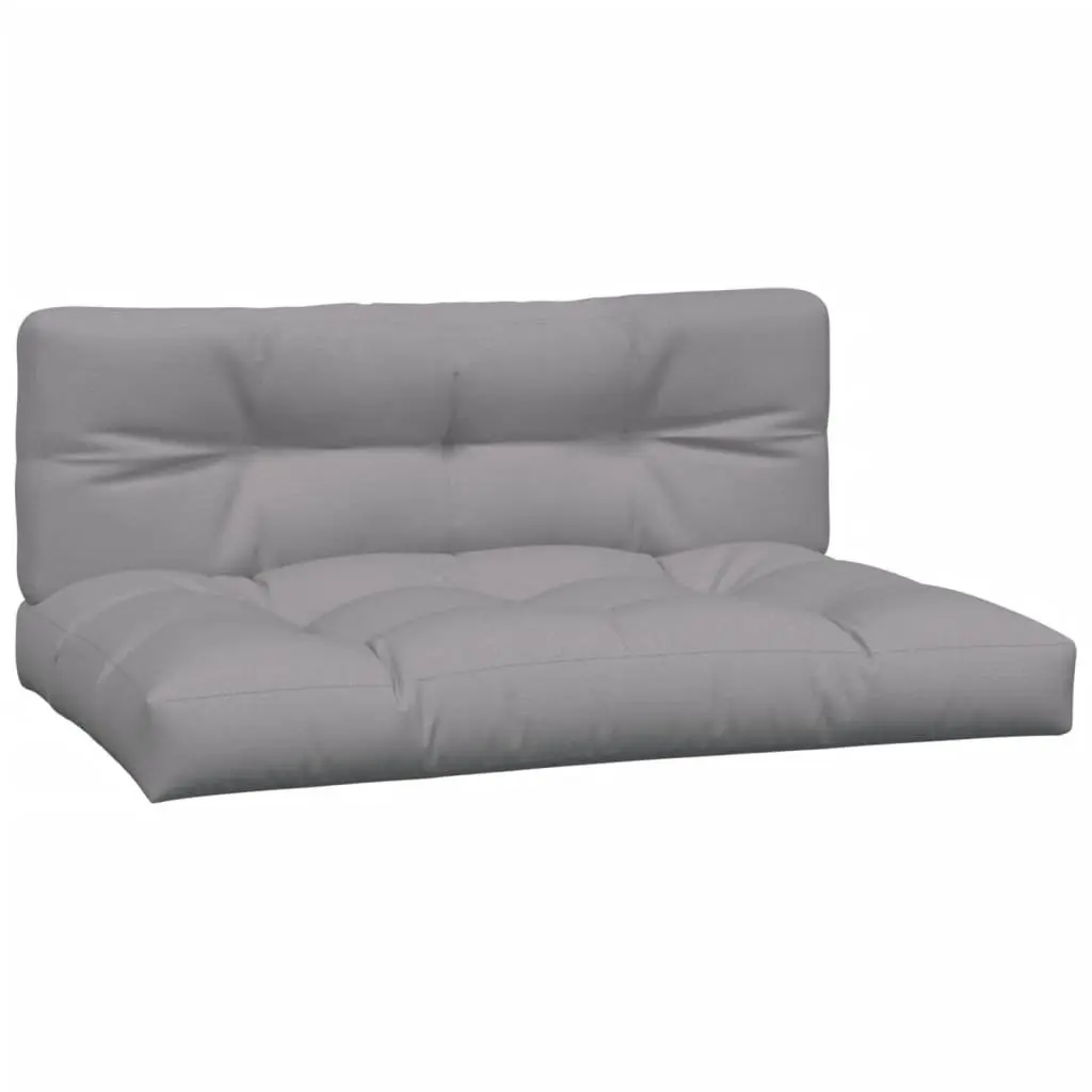 Outdoor Garden Pallet Middle Sofas Solid Acacia Wood 2 Piece Brown