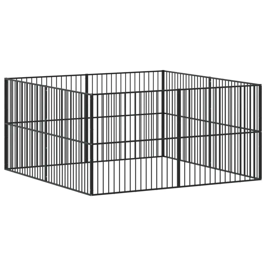 Dog Playpen with 8 Panels for Home Use