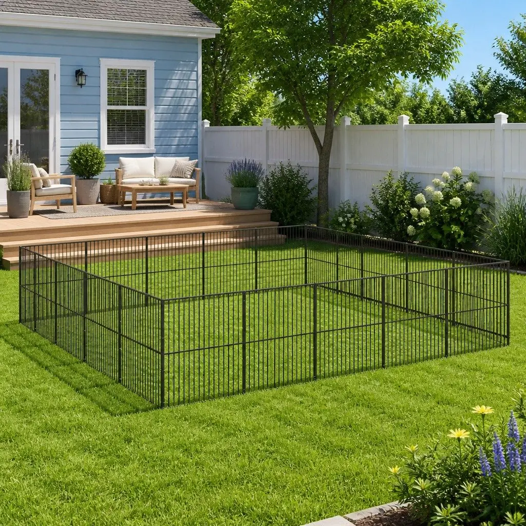 20-Panel Dog Playpen for Home Use