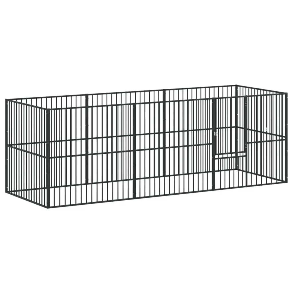 8-Panel Dog Playpen for Home Use