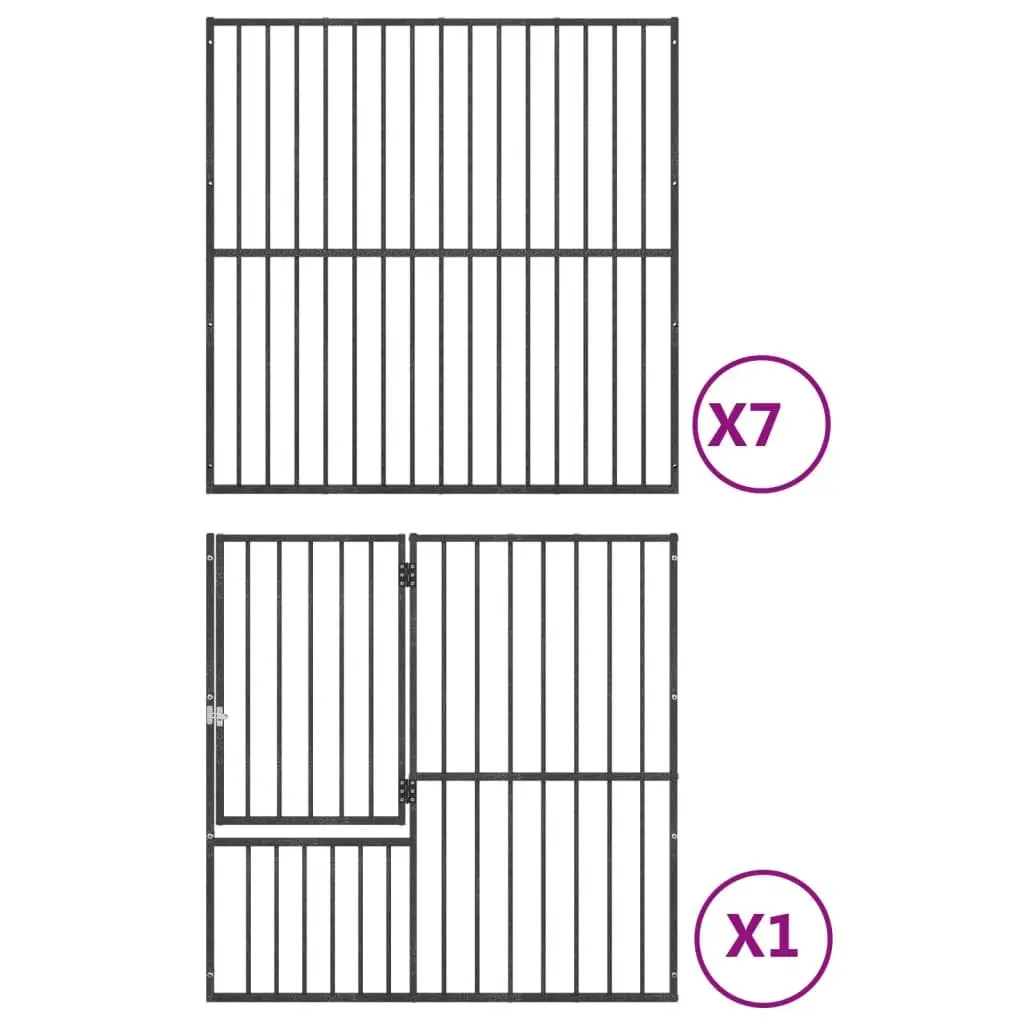 8-Panel Dog Playpen for Home Use