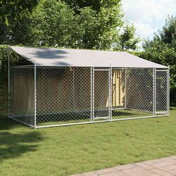 Practical Dog Cage for Outdoor Use 4x2x2m