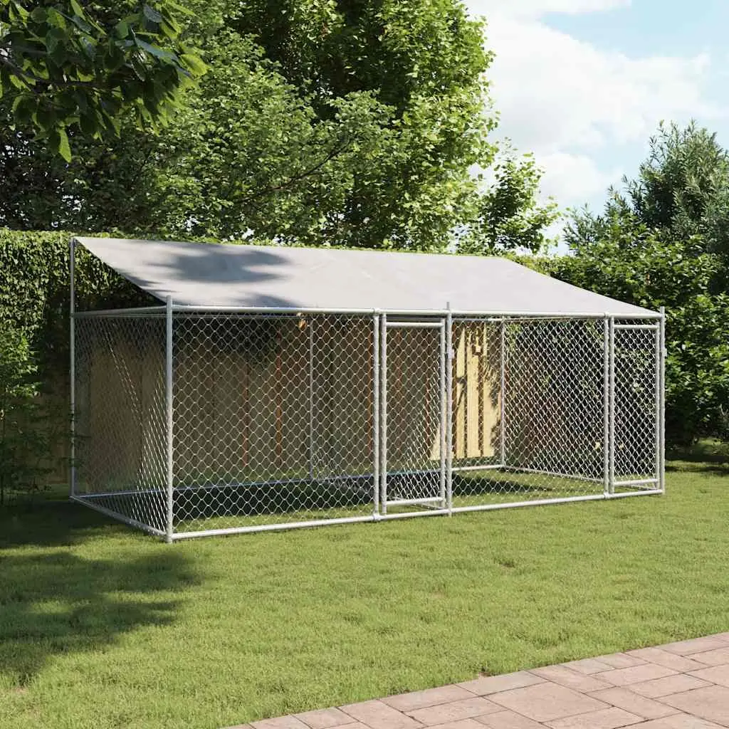 Dog Cage for Outdoor Use 4x2x2m