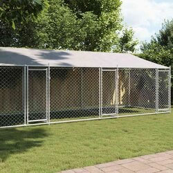 Practical Dog Kennel Run for Outdoor Use