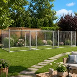 Functional Dog Cage for Outdoor Use 6x2x1.5m