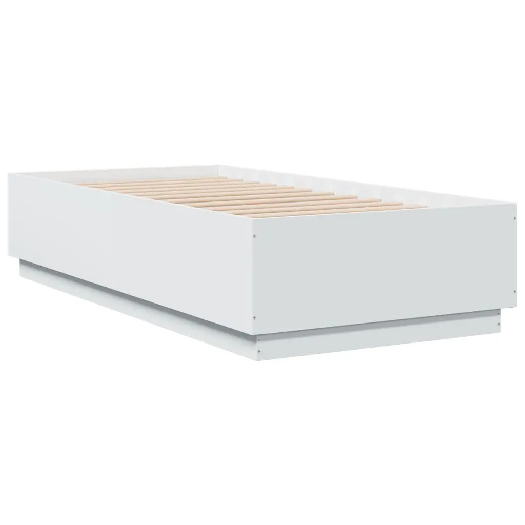 White Bed Frame 90x190 cm for Any Bedroom