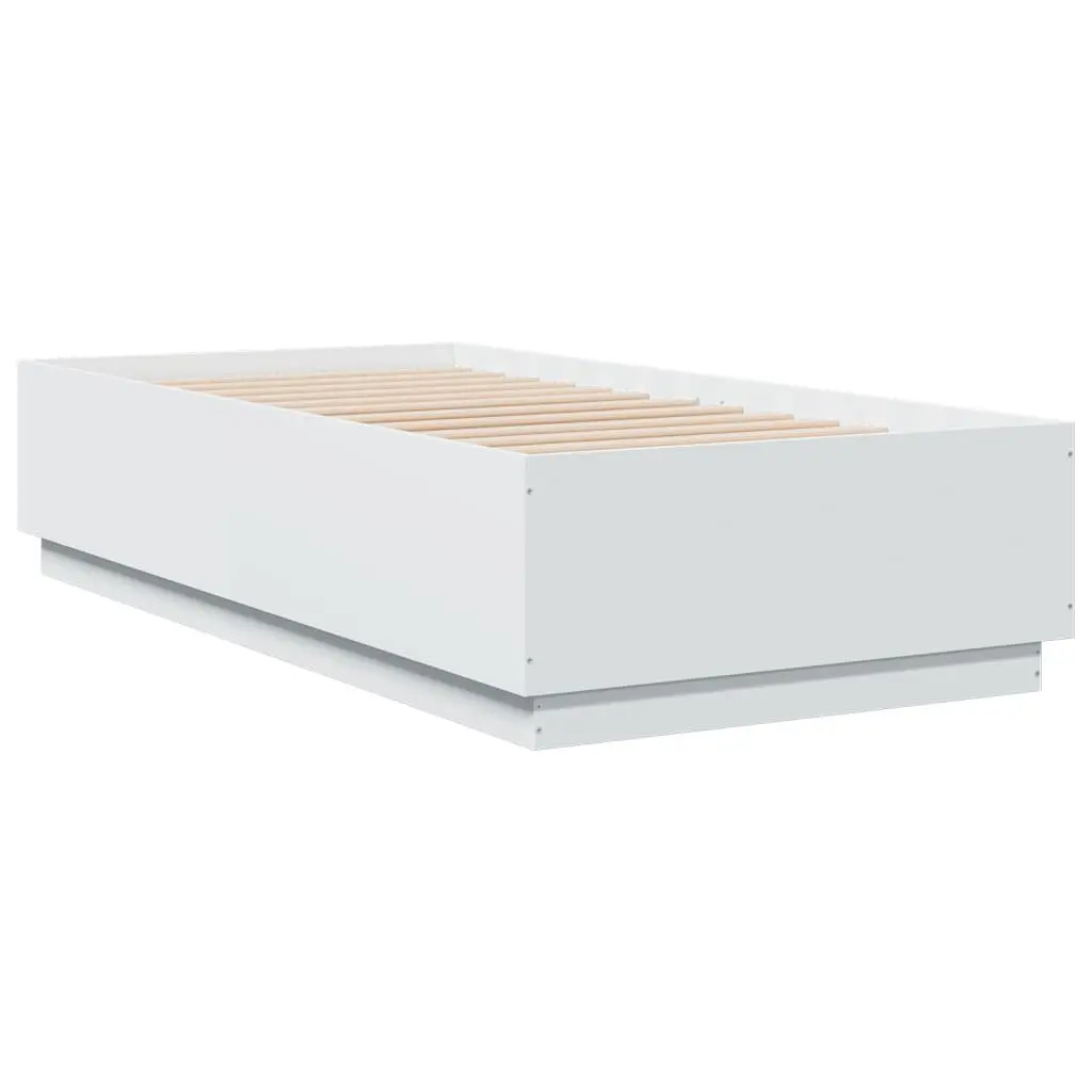 White Bed Frame 90x190 cm for Any Bedroom