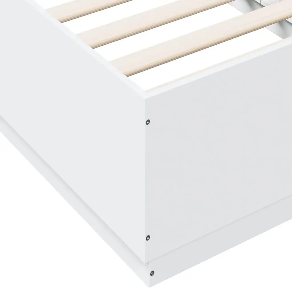 White Bed Frame 90x190 cm for Any Bedroom