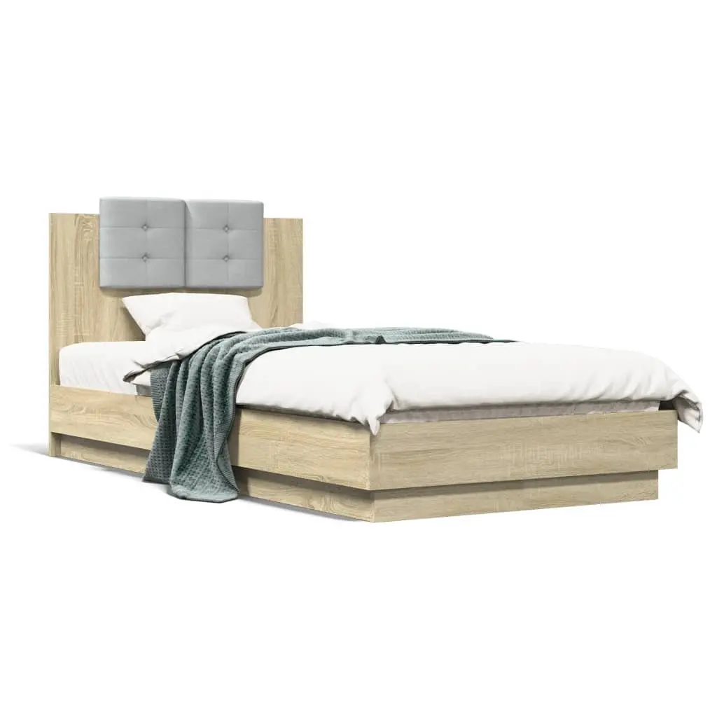 Bed Frame with Headboard for Any Bedroom 90x190 cm