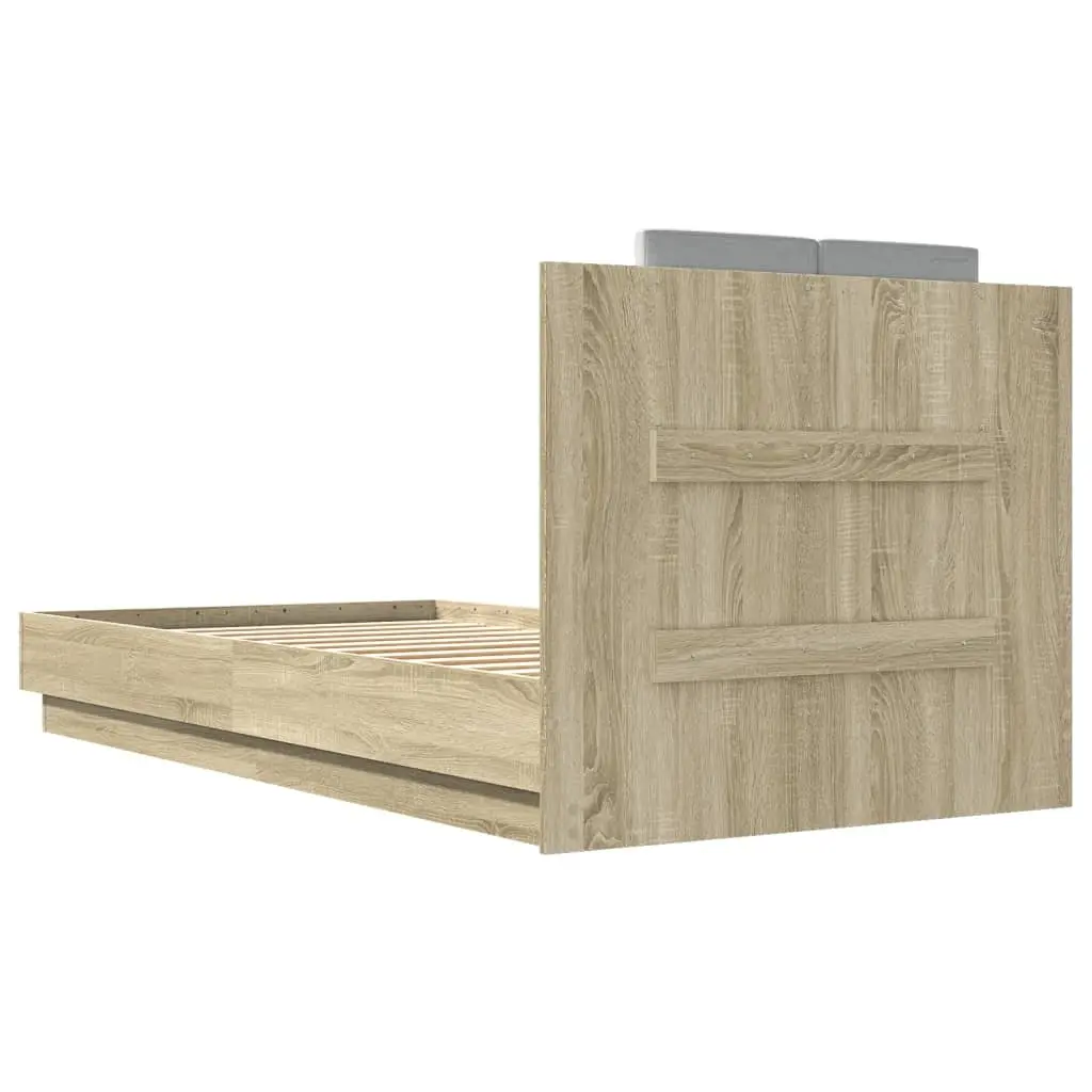 Bed Frame with Headboard for Any Bedroom 90x190 cm