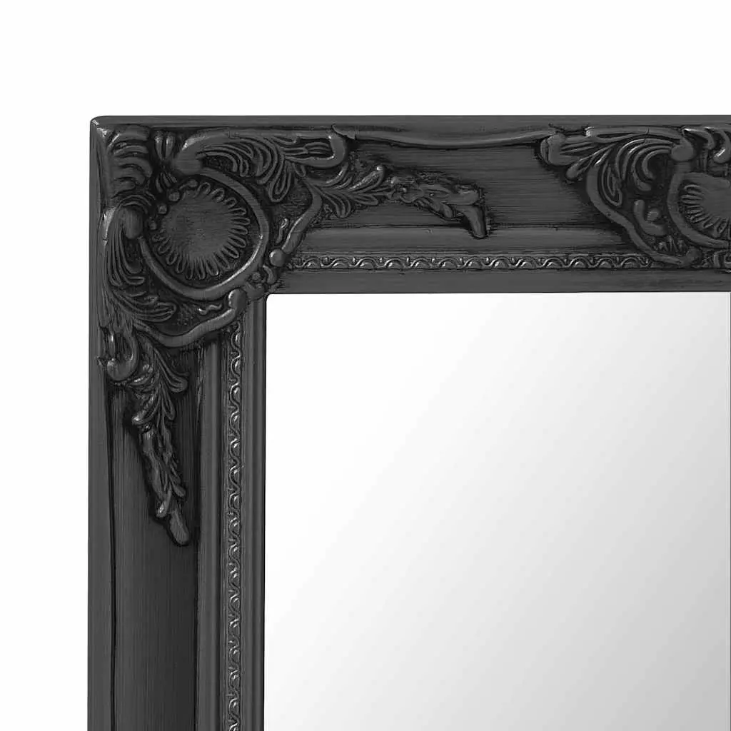 Wall Mirror with Baroque Frame 60x40 cm