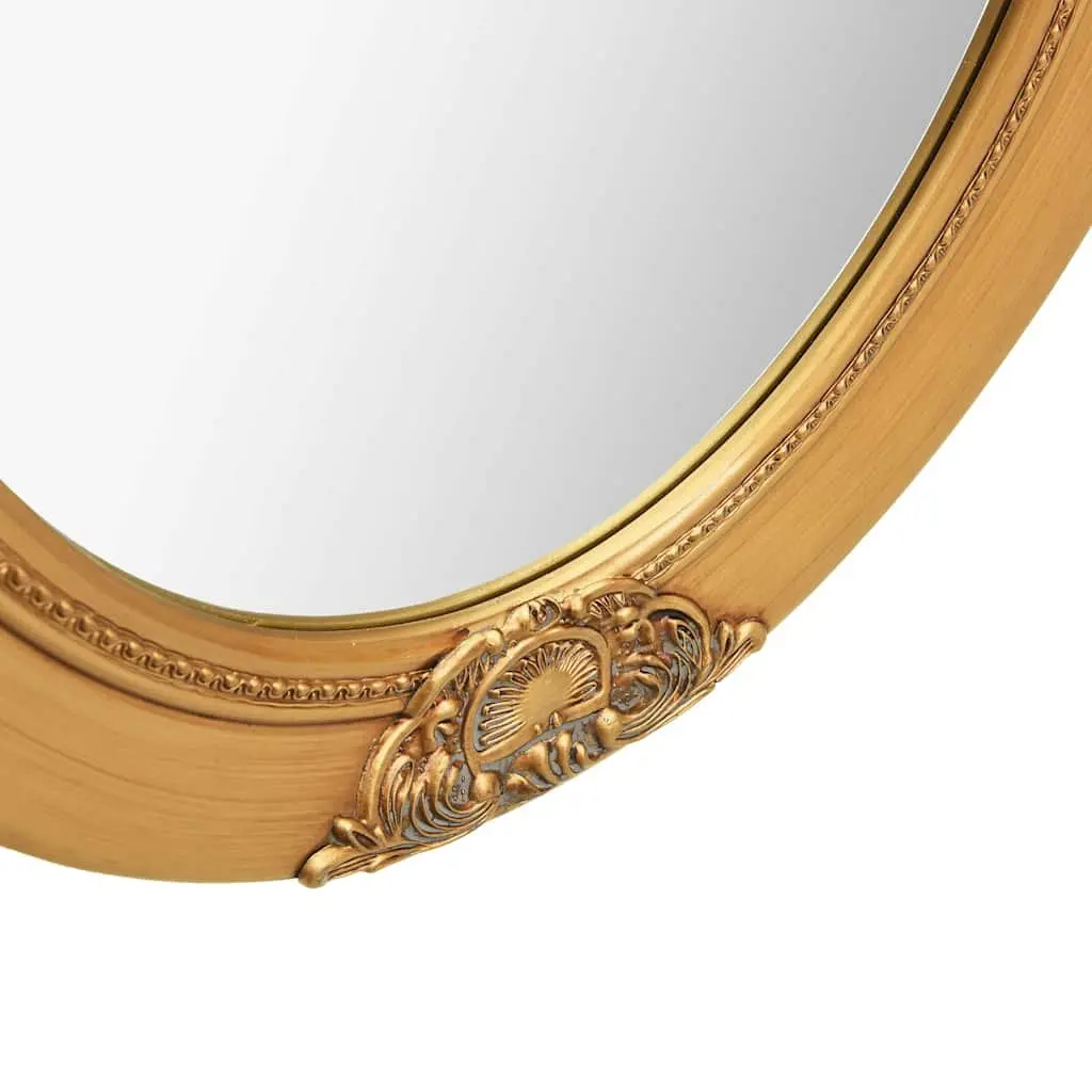 Ornate Decorative Mirror Wooden Frame 50x70cm Gold Baroque Style