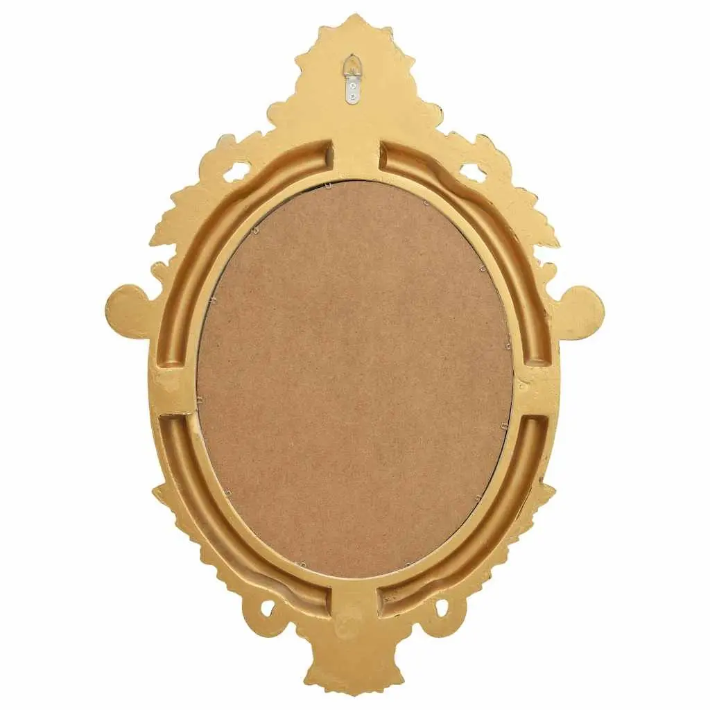 Gold Ornate Wall Mirror 56x76 cm for Home Use