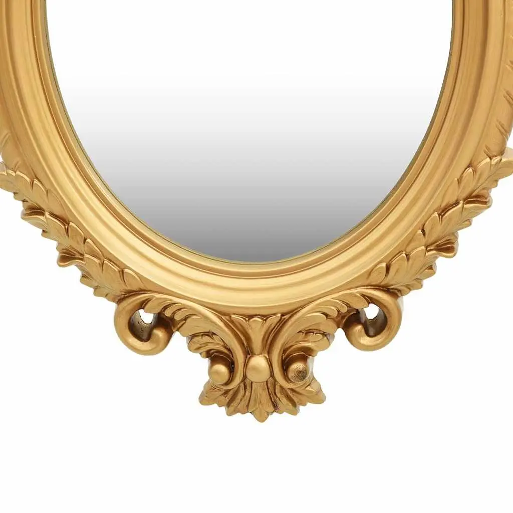 Gold Ornate Wall Mirror 56x76 cm for Home Use