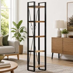 Versatile 5-Tier Bookcase for Any Room