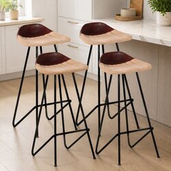 4-Piece Bar Stool Set for Your Dining Area
