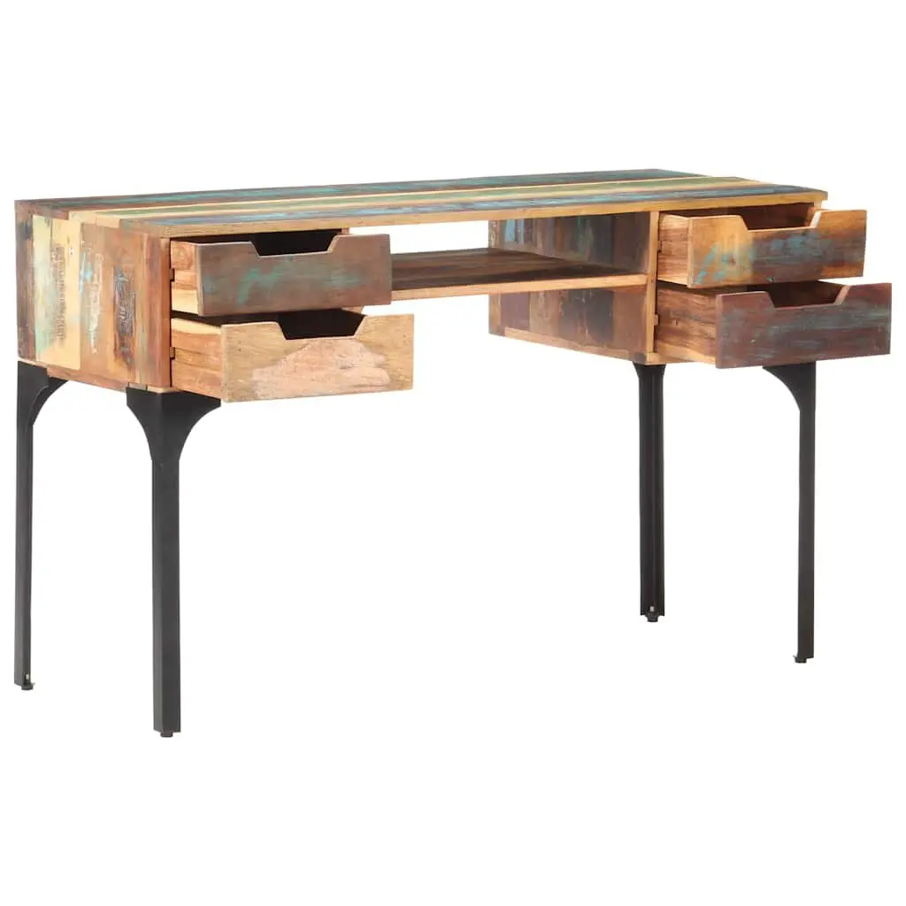 Writing Table in Solid Reclaimed Wood